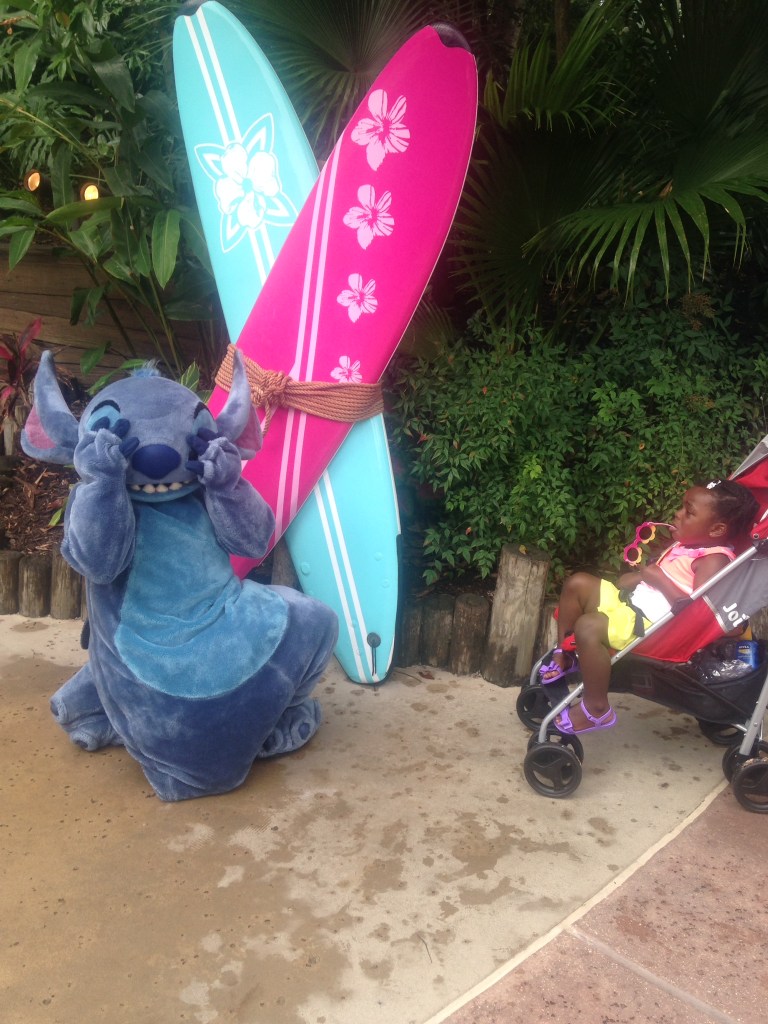 Photo op with Stitch :)