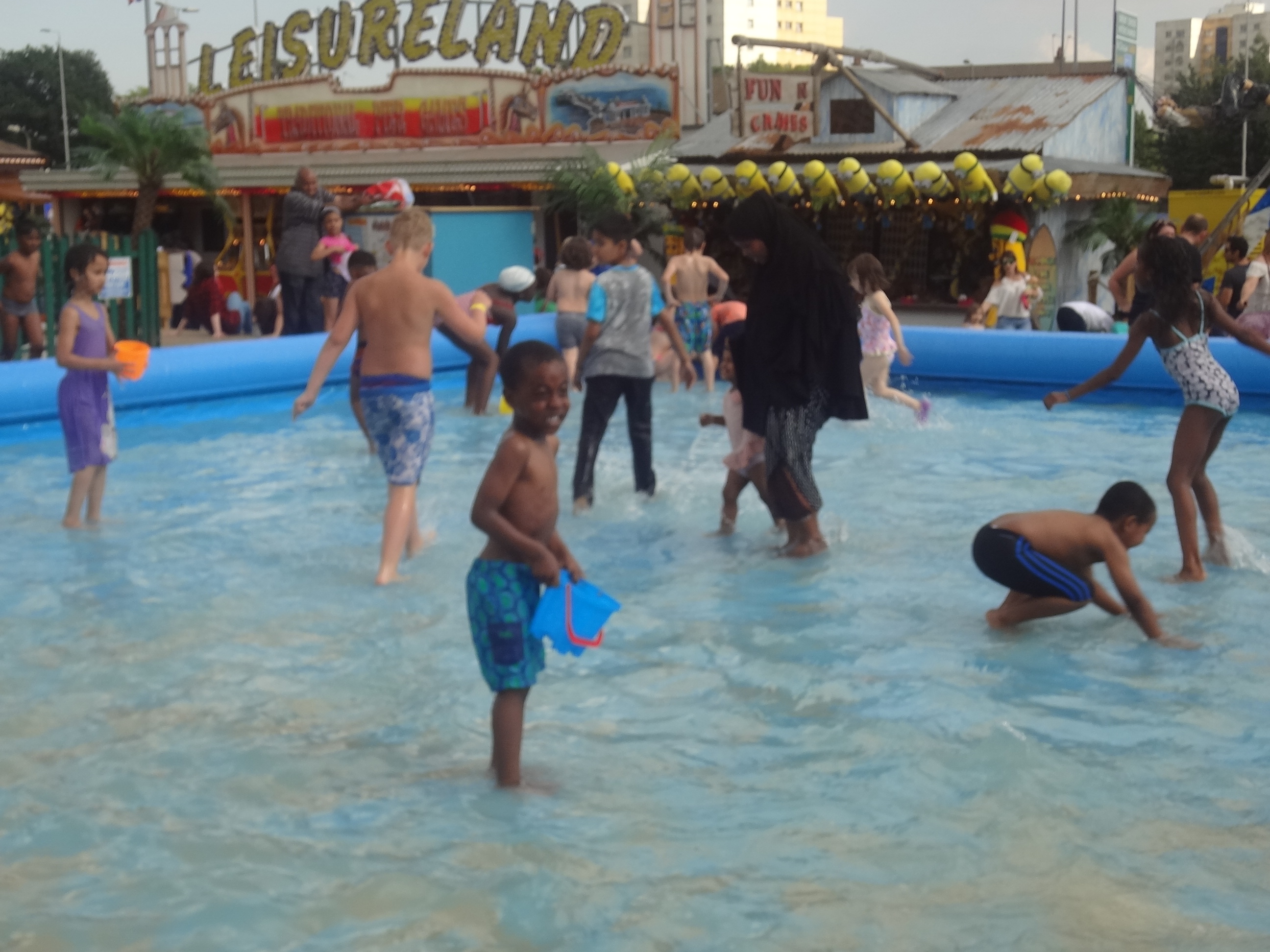 Paddle pool - the kids loved it!