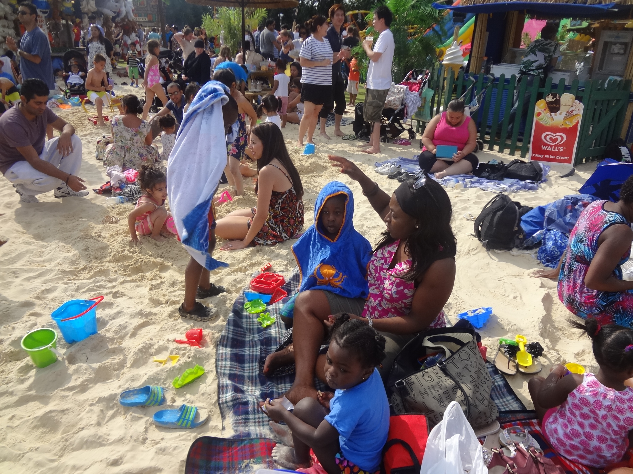 Sand, sand and more sand