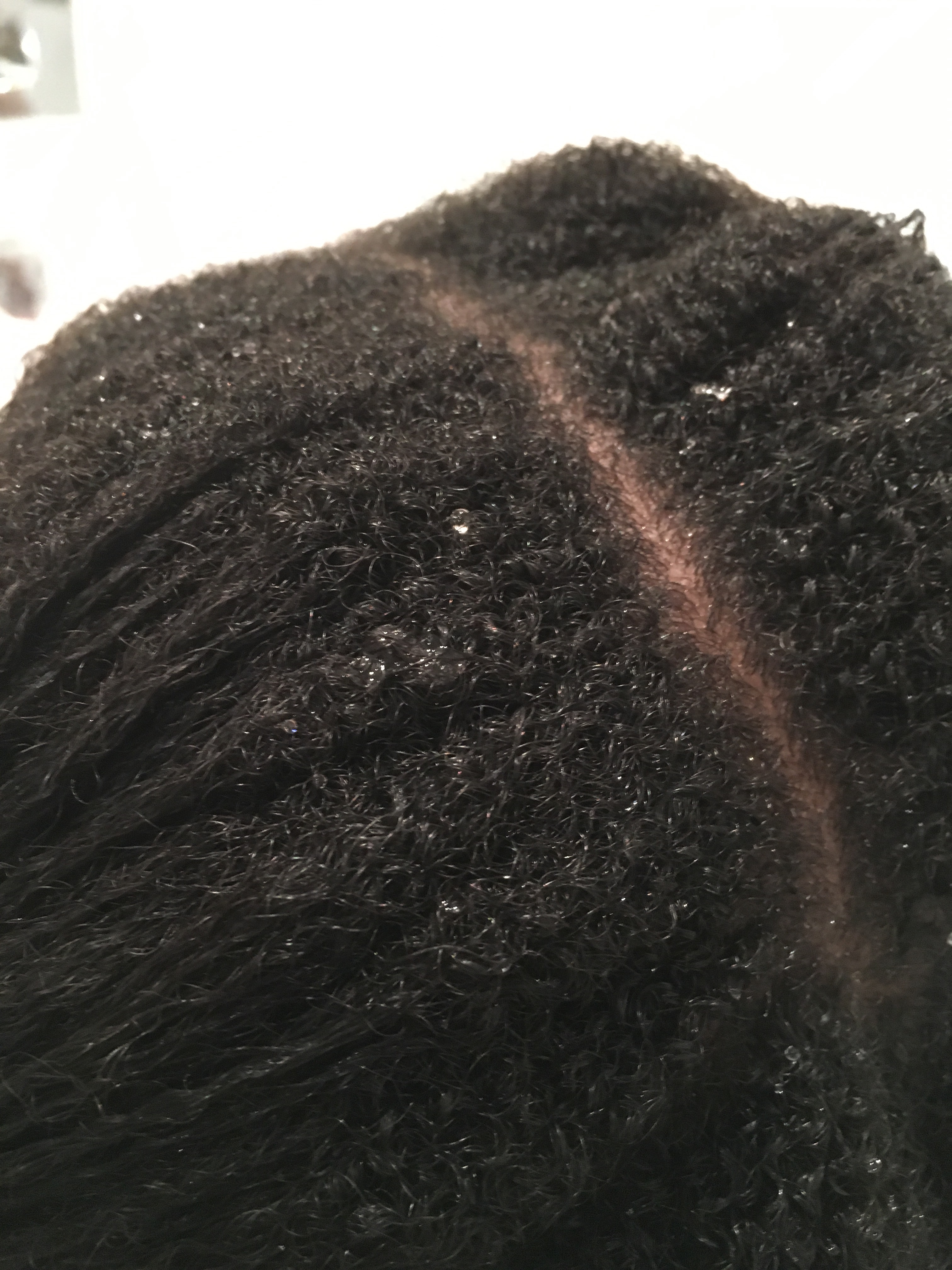 After washing with shampoo